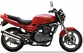 NAKLEJKI JUULA NA MOTOCYKL DO KAWASAKI ER 5 1997-2000 CZERWONY B1
