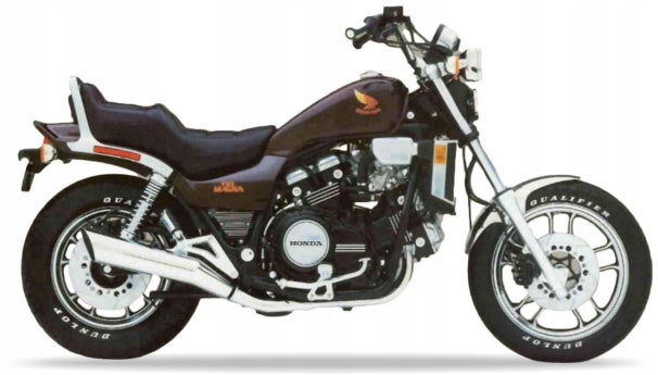 NAKLEJKI JUULA DO HONDA VF 1100 C V65 MAGNA 1986 BRĄZOWY CZERWONY R115