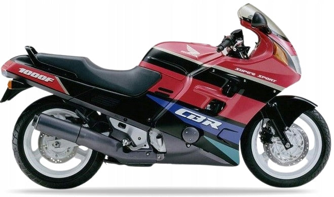 NAKLEJKI NA MOTOCYKL JUULA DO HONDA CBR 1000 F 1991 CZARNY NH1I