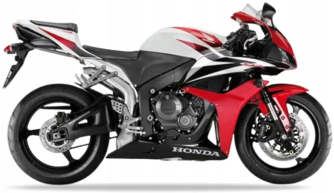 NAKLEJKI JUULA NA MOTOCYKL DO HONDA CBR 600 RR 2008 BIAŁY NHA66KA