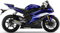 NAKLEJKI NA MOTOCYKL JUULA DO YAMAHA YZF R6 2006 NIEBIESKI RJ11
