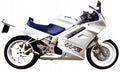 NAKLEJKI JUULA NA MOTOCYKL DO HONDA VFR 750 F 1990 BIAŁY NH193