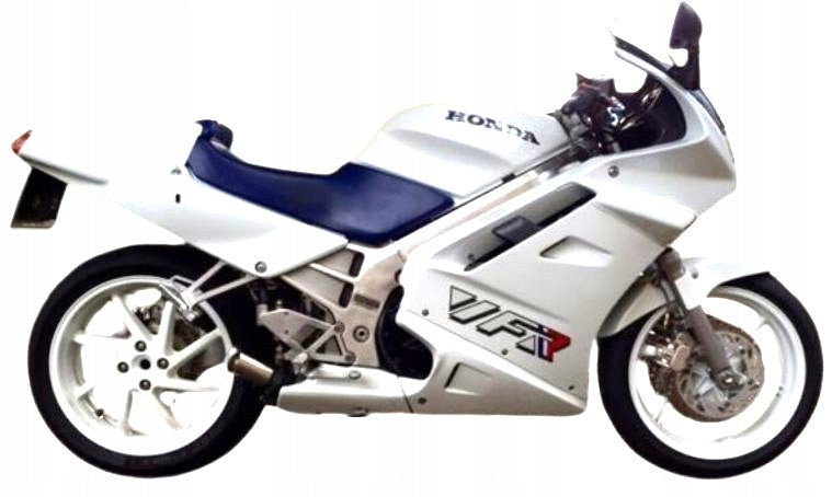 NAKLEJKI JUULA NA MOTOCYKL DO HONDA VFR 750 F 1990 BIAŁY NH193