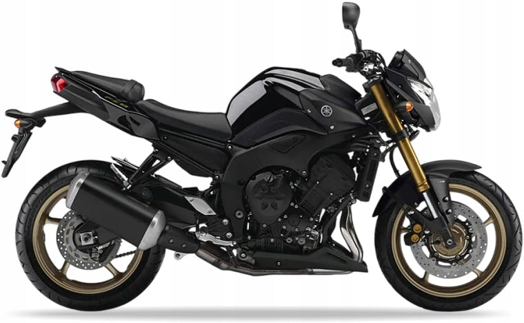 NAKLEJKI NA MOTOCYKL JUULA DO YAMAHA FZ8 N 2012-2013 CZARNY METALIK X SMX