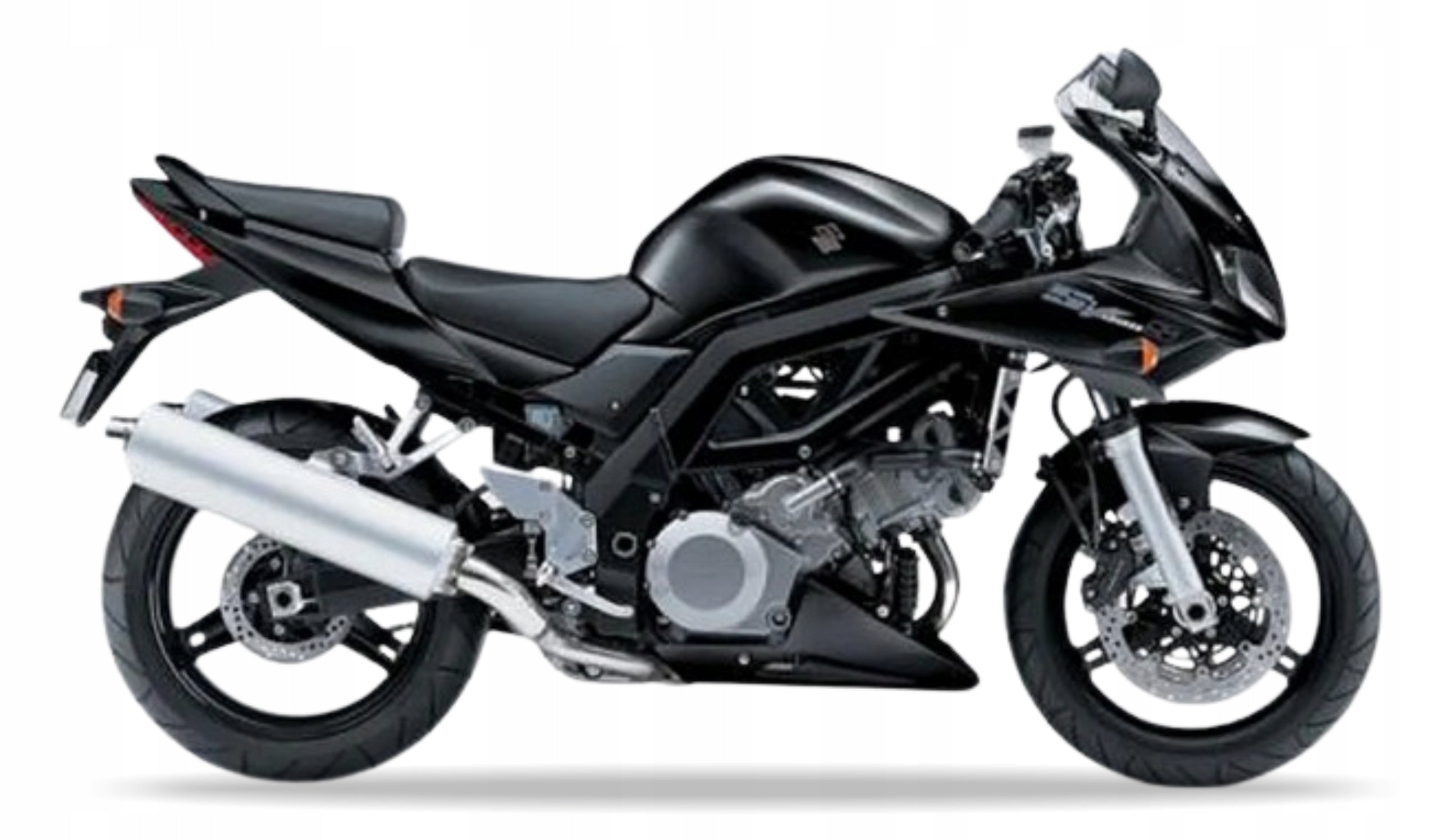 NAKLEJKI JUULA SUZUKI SV 1000 S 2004-2007 CIEMNY SZARY 4CX