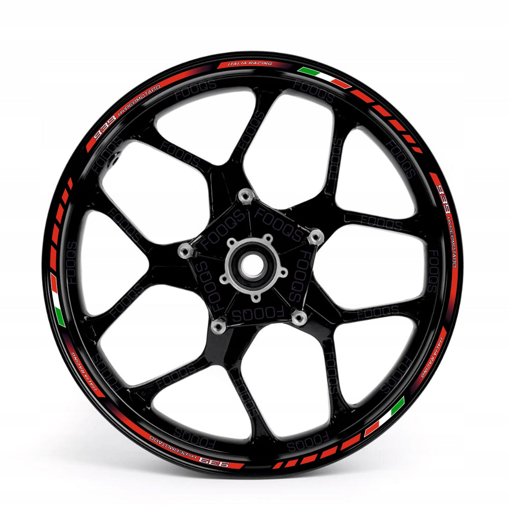 NAKLEJKI NA FELGI JUULA DO DUCATI HYPERMOTARD -939