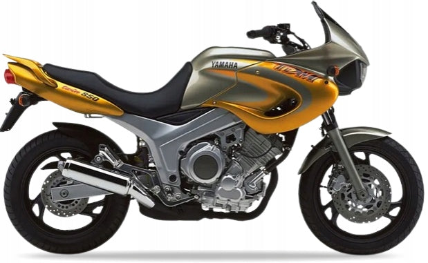 JUUL MOTORCYCLE STICKERS FOR YAMAHA TDM 850 1999 YELLOW 1 