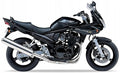 NAKLEJKI NA MOTOCYKL JUULA DO SUZUKI GSF 650 S BANDIT 2005 CZARNY