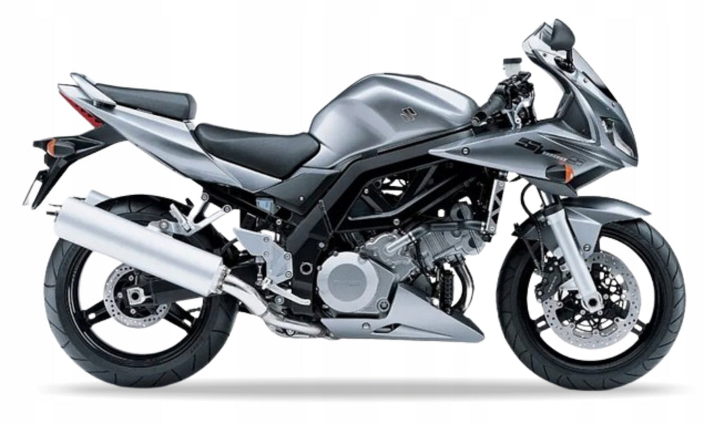 NAKLEJKI JUULA SUZUKI SV 1000 S 2004-2007 SREBRNY YD8