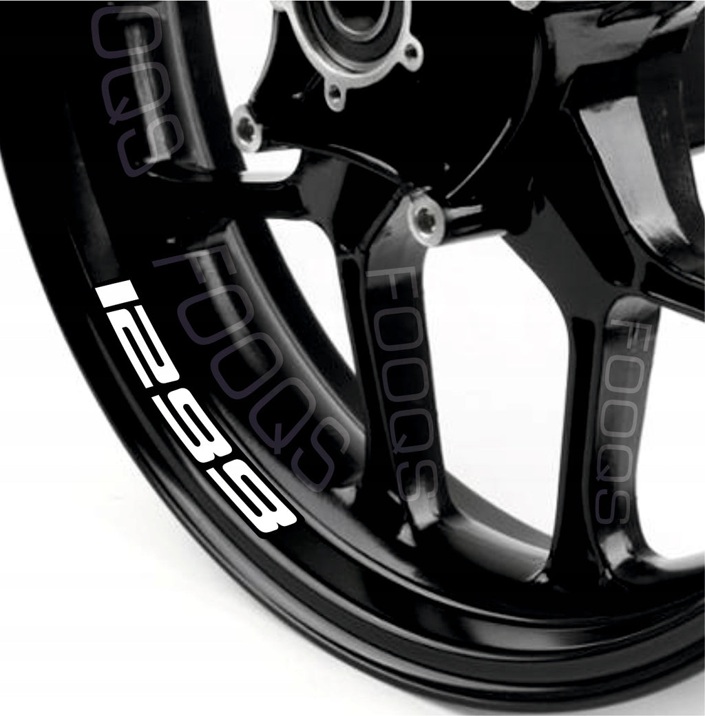 AUTOCOLLANTS DE JANTES JUULA POUR DUCATI PANIGALE-1299 