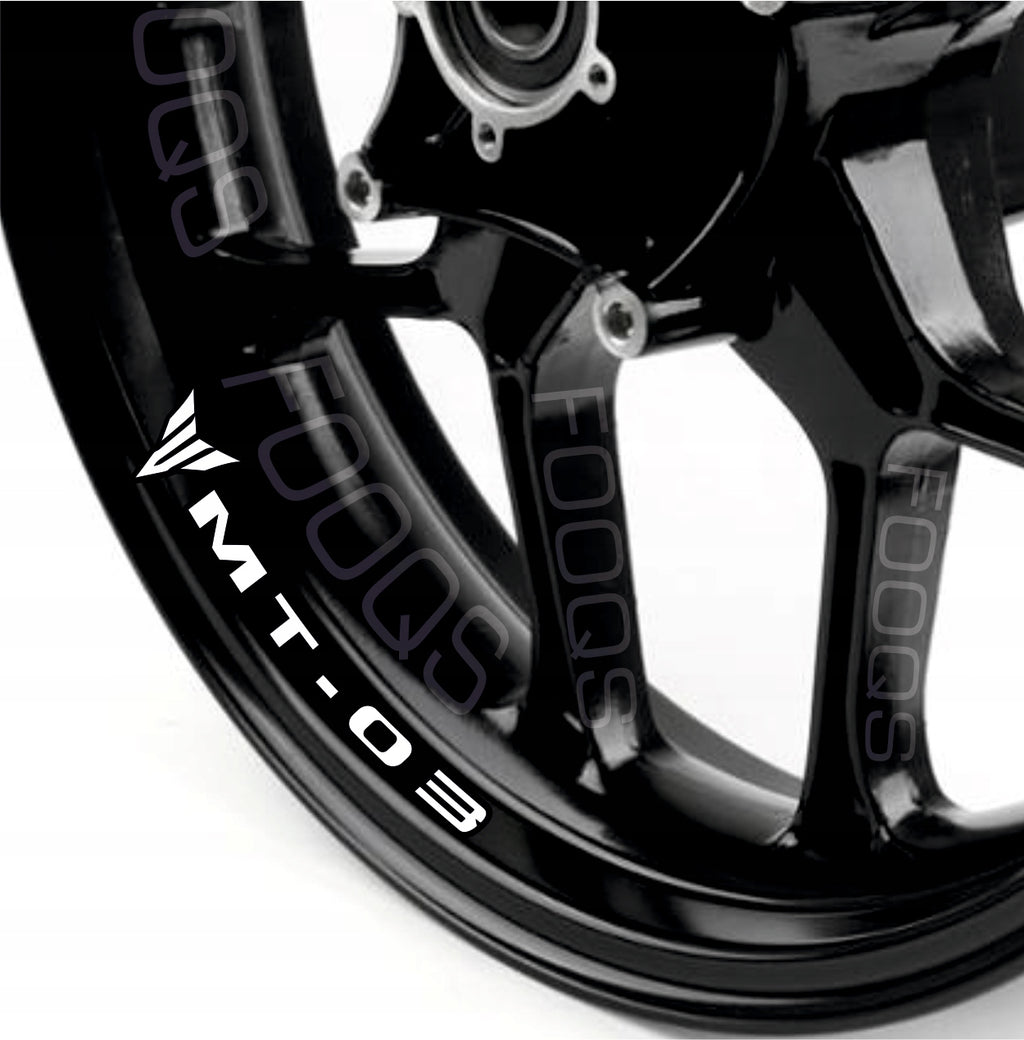 NAKLEJKI NA FELGI JUULA DO YAMAHA MT-03