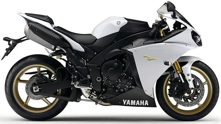 NAKLEJKI NA MOTOCYKL JUULA DO YAMAHA YZF R1 2012-2013 BIAŁY 1 RN22