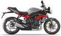 NAKLEJKI NA MOTOCYKL JUULA DO TRIUMPH STREET TRIPLE 675 R 2013-2016 MAT GRAFIT
