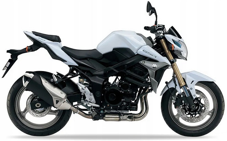 NAKLEJKI NA MOTOCYKL JUULA DO SUZUKI GSR 750 2011-2017 BIAŁO-ZŁOTY YWW