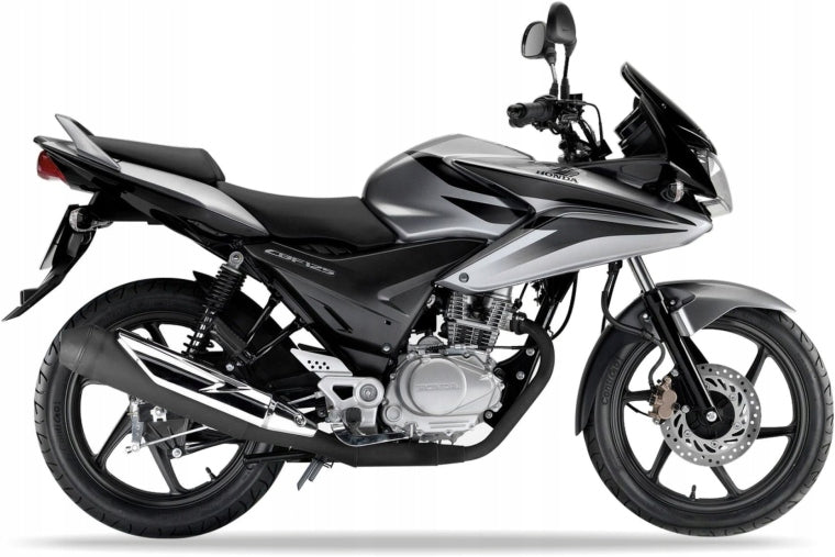 NAKLEJKI NA MOTOCYKL JUULA DO HONDA CBF 125 2009-2012 SREBRNY NHB06