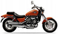 Naklejki na motocykl Honda Vf 750 C 1994-2000 Pomarańczowy Yr180 - Juula