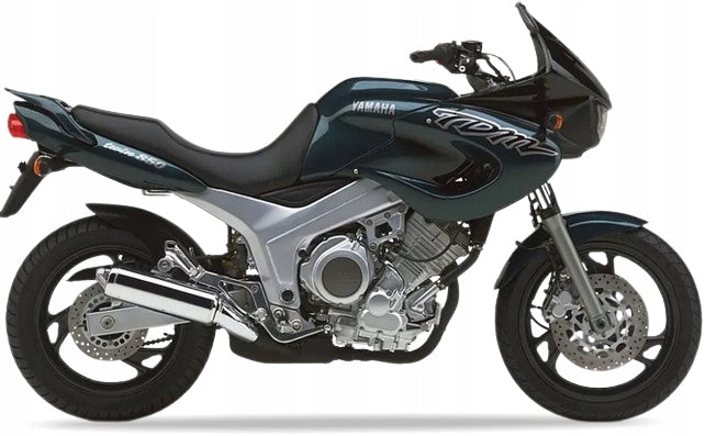 NAKLEJKI NA MOTOCYKL JUULA DO YAMAHA TDM 850 1996-1998 CIEMNO NIEBIESKO-ZIELONY 2