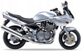 NAKLEJKI NA MOTOCYKL JUULA DO SUZUKI GSF 600 S BANDIT 2004 SREBRNY