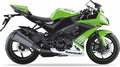 NAKLEJKI JUULA NA MOTOCYKL DO KAWASAKI ZX 10R 2010 ZIELONY 777