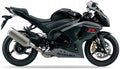 NAKLEJKI NA MOTOCYKL JUULA DO SUZUKI GSX-R 1000 2015 CZARNY YVB MAT SZARY PGZ