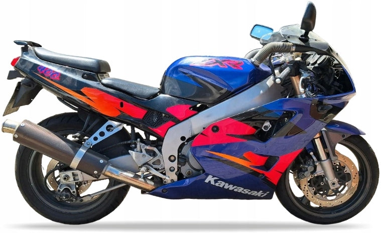 NAKLEJKI NA MOTOCYKL JUULA DO KAWASAKI ZXR 400 1995-1999 FIOLETOWY EBONY
