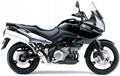 NAKLEJKI JUULA NA MOTOCYKL DO SUZUKI DL 1000 V-STROM 2007 CZARNY YAY