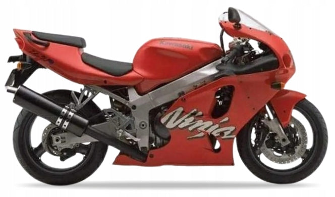 NAKLEJKI JUULA DO KAWASAKI ZX 7R 1998 CZERWONY B1