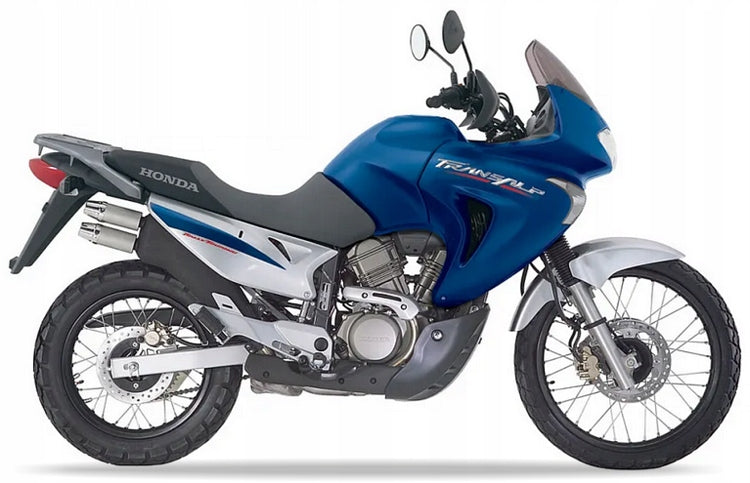 Naklejki na motocykl Honda Xl 650 V Transalp 2006 Niebiesko-Srebrny Pb341E - Juula