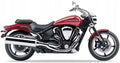NAKLEJKI NA MOTOCYKL JUULA DO YAMAHA XV 1700 WARRIOR 2002-2004 CZERWONY