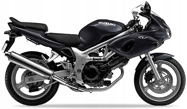 NAKLEJKI NA MOTOCYKL JUULA DO SUZUKI SV 650 S 2002 CZARNY Y7L