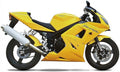 NAKLEJKI NA MOTOCYKL JUULA DO TRIUMPH DAYTONA 600 2002-2004 RACING ŻÓŁTY