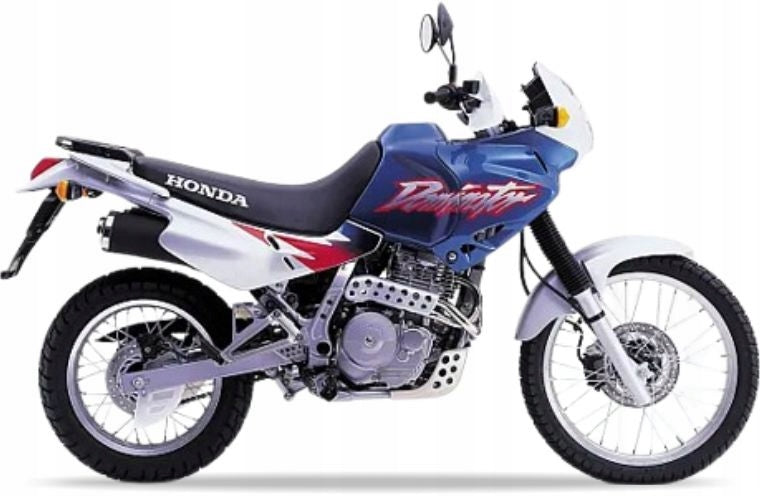 Naklejki na motocykl Honda Nx 650 Dominator 1996-2001 Niebieski Srebrny B152E - Juula