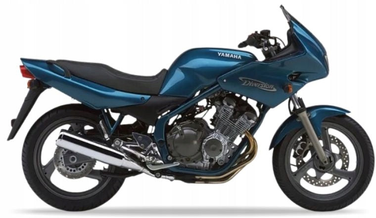 NAKLEJKI NA MOTOCYKL JUULA DO YAMAHA XJ 600 S DIVERSION 1997-2002 CYJAN METALIK 3