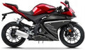 NAKLEJKI JUULA NA MOTOCYKL DO YAMAHA YZF 125 R 2017-2018 CZERWONY B RMB