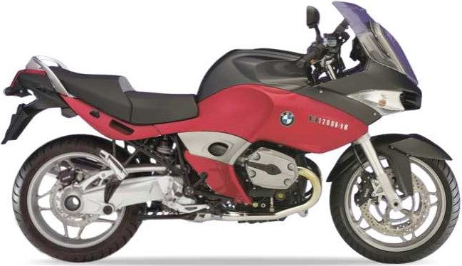 NAKLEJKI JUULA NA MOTOCYKL DO BMW R 1200 ST 2005-2007 GRAFITOWO-CZERWONY