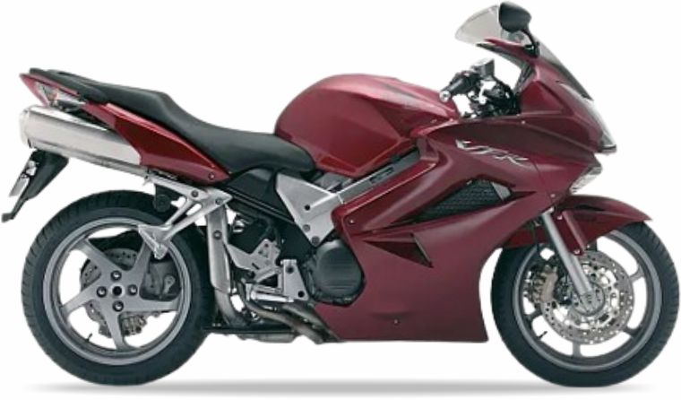 NAKLEJKI JUULA NA MOTOCYKL DO HONDA VFR 800 V-TEC 2006-2010 CZERWONY R101