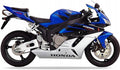 Naklejki na motocykl Honda Cbr 1000 Rr 2005 Niebieski Pb215 - Juula