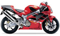 NAKLEJKI JUULA NA MOTOCYKL DO HONDA VTR 1000 SP-1 2000-2001 CZERWONY R258