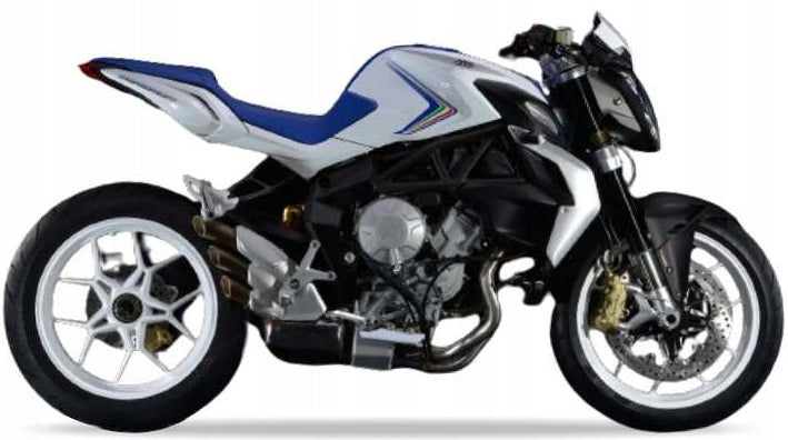 NAKLEJKI NA MOTOCYKL JUULA DO MV AGUSTA BRUTALE 800 2013 BIAŁO-NIEBIESKI