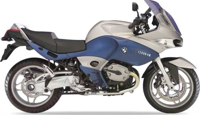 NAKLEJKI JUULA NA MOTOCYKL DO BMW R 1200 ST 2005-2007 SREBRNO-NIEBIESKI