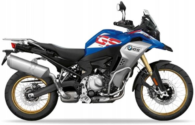 NAKLEJKI NA MOTOCYKL JUULA DO BMW F 850 GS ADVENTURE 2019-2020 ŁUBIN NIEBIESKI WN86