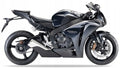 Naklejki na motocykl Honda Cbr 1000 Rr 2009 Fireblade Czarny Nh124 - Juula