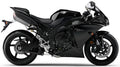 NAKLEJKI NA MOTOCYKL JUULA DO YAMAHA YZF R1 2011 CZARNY METALIK X RN22