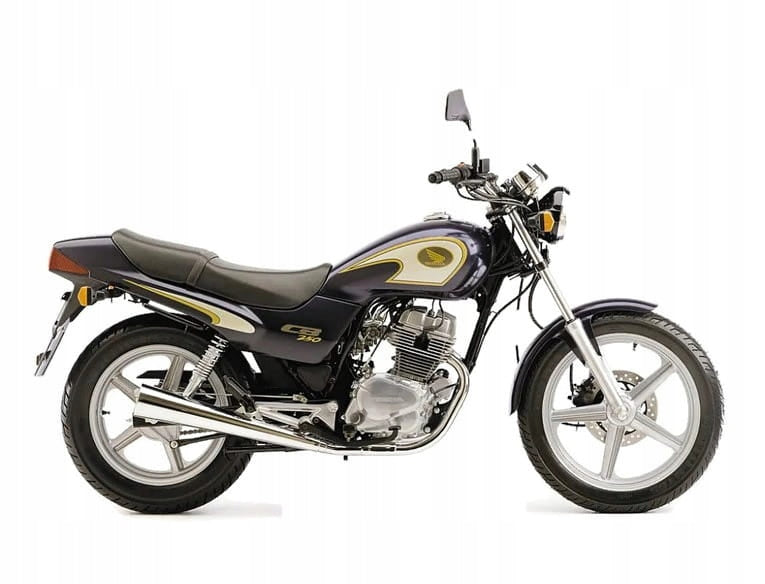 Naklejki na motocykl Honda Cb 250 2001 Czarny - Juula