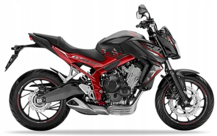 NAKLEJKI NA MOTOCYKL JUULA DO HONDA CB 650 F 2016 CZARNY NH436K