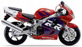 Naklejki na motocykl Honda Cbr 900 Rr 1999 Czerwono-Fioletowy R127H - Juula