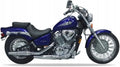 Naklejki na motocykl Honda Shadow Vt 600 Vlx 2001-2003 Niebieski Pb332 - Juula