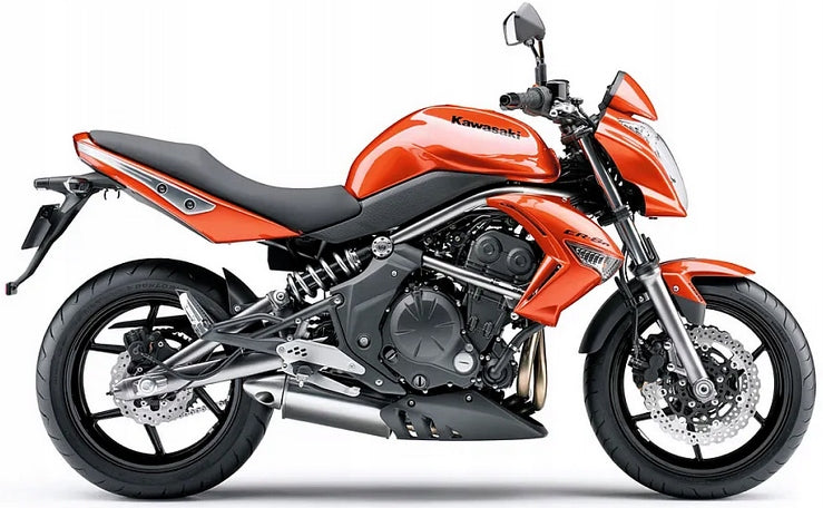 NAKLEJKI JUULA NA MOTOCYKL DO KAWASAKI ER 6N 2009-2011 POMARAŃCZOWY 17L