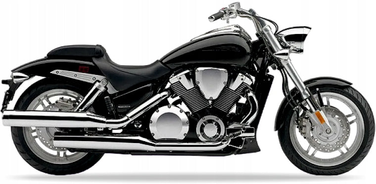 NAKLEJKI NA MOTOCYKL JUULA DO HONDA VTX 1800 2008 CZARNY NH1