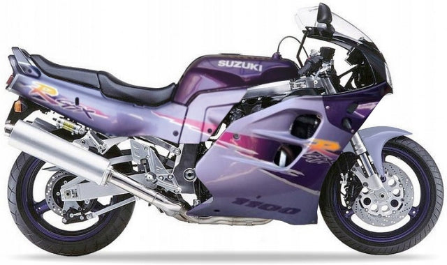 NAKLEJKI NA MOTOCYKL JUULA DO SUZUKI GSX-R 1100 1994 JASNY PURPUROWY C3S
